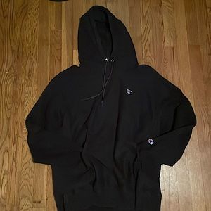 Champion Black Hoodie